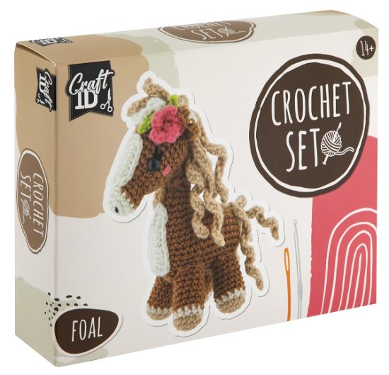 Cover for Craft Id · Craft Id - Crochet Kit Foal (cr1715) (Leketøy)