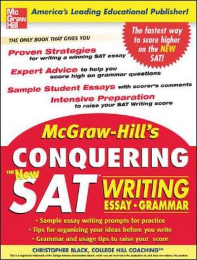 Cover for Christopher Black · McGraw-Hill's Conquering the New SAT Writing (Paperback Book) (2005)