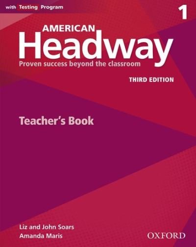 Cover for Oxford Editor · American Headway: One: Teacher's Resource Book with Testing Program: Proven Success beyond the classroom - American Headway (Paperback Bog) [3 Revised edition] (2015)