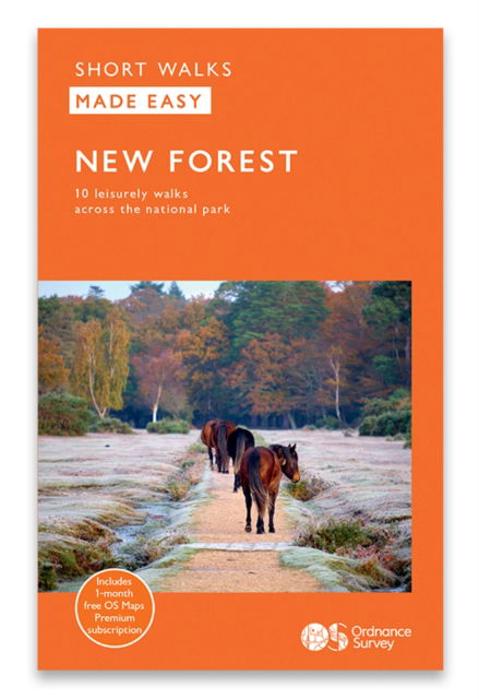 New Forest - OS Short Walks Made Easy (Hardcover Book) (2024)