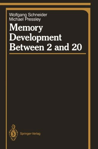 Cover for Wolfgang Schneider · Memory Development Between 2 and 20 - Springer Series in Cognitive Development (Paperback Bog) [Softcover reprint of the original 1st ed. 1989 edition] (1990)