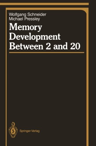 Cover for Wolfgang Schneider · Memory Development Between 2 and 20 - Springer Series in Cognitive Development (Paperback Book) [Softcover reprint of the original 1st ed. 1989 edition] (1990)