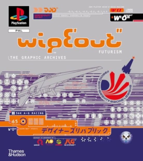 WipEout Futurism: The Graphic Archives - Duncan Harris - Livros - Thames & Hudson Ltd - 9780500021767 - 14 de novembro de 2024