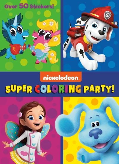 Cover for Golden Books · Super Coloring Party! (Nickelodeon) (Pocketbok) (2021)