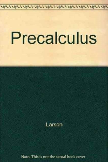 Cover for Larson · Interactive CD-ROM 2.0 for Larson / Hostetler's Precalculus, 5th (CD-ROM) [5th edition] (2001)