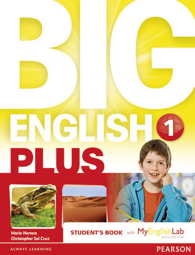 Cover for Mario Herrera · Big English Plus American Edition 1 Students' Book with MyEnglishLab Access Code Pack New Edition - Big English (Book) (2018)