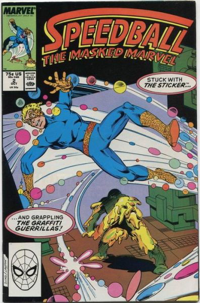 Cover for Steve Ditko · Speedball: The Masked Marvel (Taschenbuch) (2019)