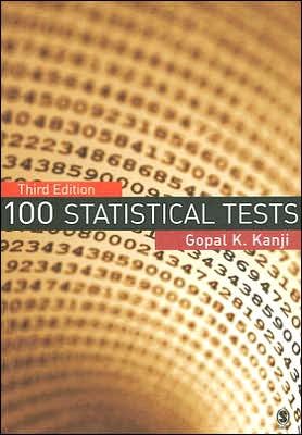 Cover for Gopal K Kanji · 100 Statistical Tests (Pocketbok) [3 Revised edition] (2006)