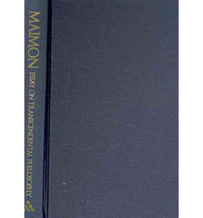 Cover for Salomon Maimon · Essay on Transcendental Philosophy (Hardcover Book) (2010)