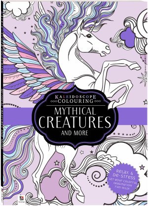 Cover for Hinkler Pty Ltd · Kaleidoscope Colouring: Mythical Creatures and More - Kaleidoscope (Paperback Bog) (2020)
