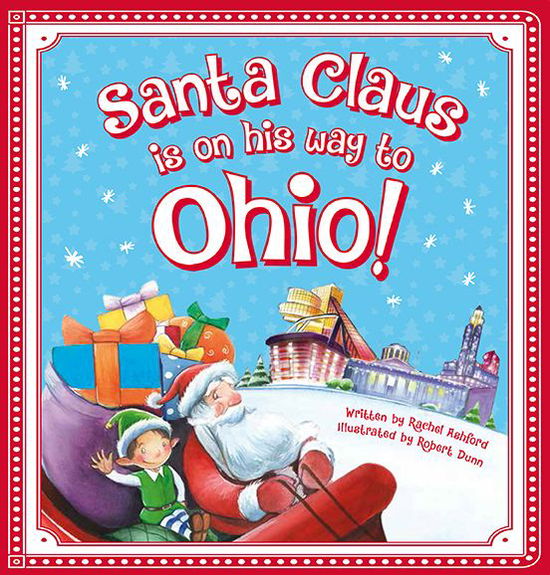 Cover for Steve Smallman · Santa Claus is on His Way to Ohio! (Board book) (2015)