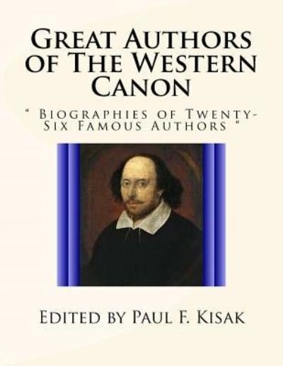 Cover for Paul F Kisak · Great Authors of The Western Canon (Paperback Book) (2017)