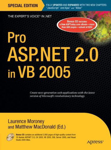 Cover for Matthew Macdonald · Pro Asp.net 2.0 in Vb 2005, Special Edition (Hardcover Book) (2006)