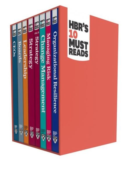 Cover for Harvard Business Review · HBR's 10 Must Reads for Executives 8-Volume Collection (Bog) (2021)