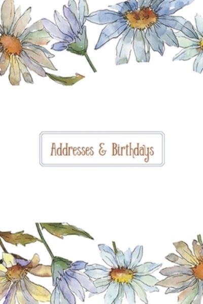 Addresses & Birthdays - Andante Press - Kirjat - Independently Published - 9781711891767 - tiistai 26. marraskuuta 2019