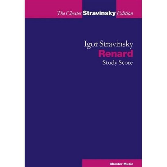Igor Stravinsky - Igor Stravinsky - Bøker - CHESTER MUSIC - 9781783056767 - 1. desember 2014