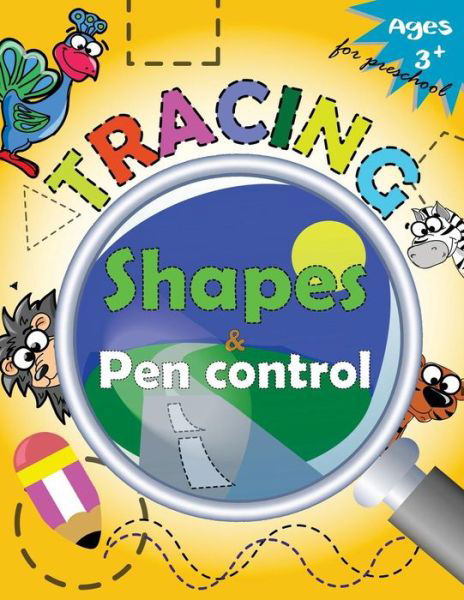 Cover for Letter Tracing Workbook Designer · Tracing shapes &amp; Pen control for Preschool (Paperback Bog) (2017)