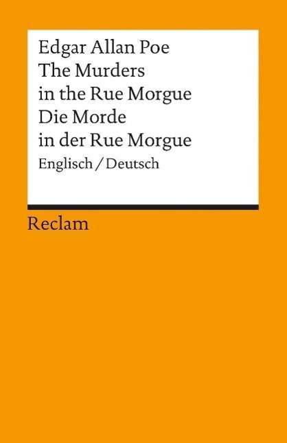 Cover for Edgar Allan Poe · Reclam UB 02176 Poe.Rue Morgue.Engl / Dt. (Bog)