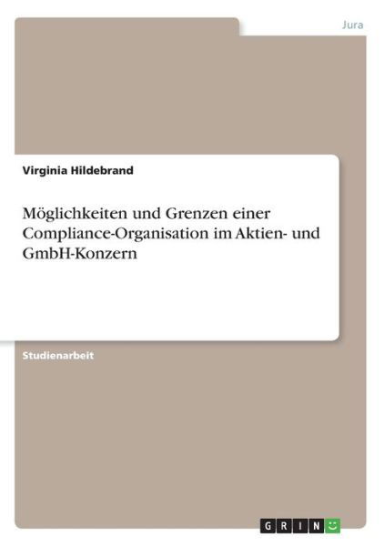 Cover for Hildebrand · Möglichkeiten und Grenzen ei (Bog)