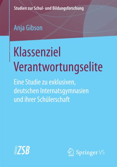 Cover for Gibson · Klassenziel Verantwortungselite (Book) (2017)