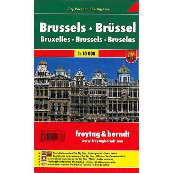 Cover for Freytag Berndt Stadtpl. Brüssel,City P. (Bok) (2013)