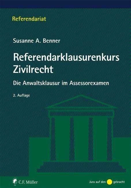 Cover for Benner · Referendarklausurenkurs Zivilrec (Bok)