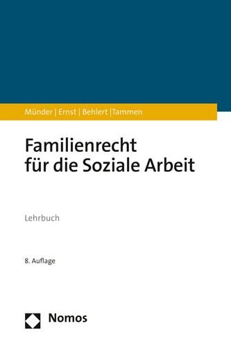Familienrecht für die Soziale Ar - Münder - Books -  - 9783848759767 - November 11, 2021