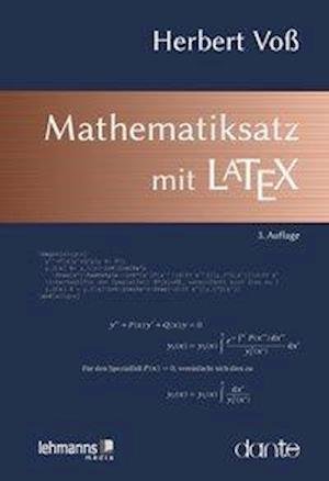 Cover for Voß · Mathematiksatz mit LaTeX (Buch)