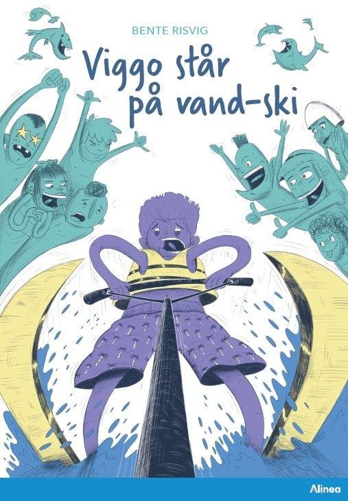 Cover for Bente Risvig · Læseklub: Viggo står på vandski, blå læseklub (Bound Book) [1st edition] (2022)