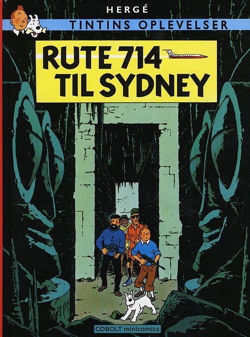 Cover for Hergé · Tintin Minicomics: Tintin Minicomics 22: Rute 714 til Sydney (Indbundet Bog) [1. udgave] (2009)