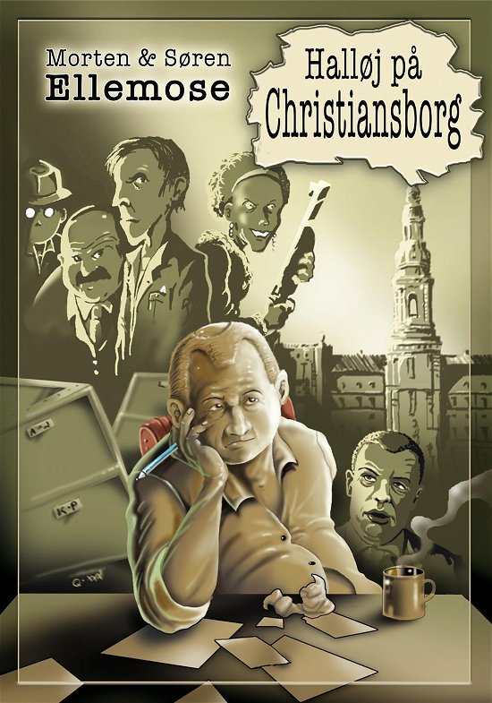 Cover for Søren og Morten Ellemose · Halløj på Christiansborg (Heftet bok) [1. utgave] (2016)