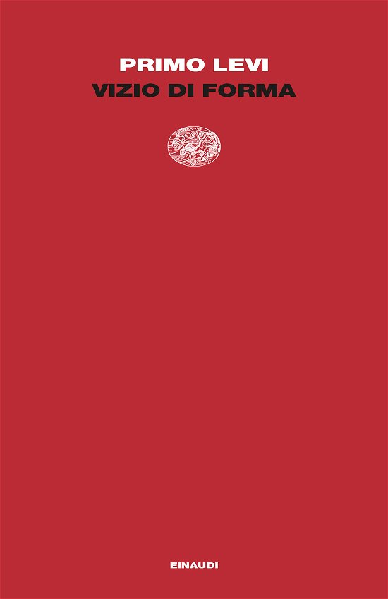 Cover for Primo Levi · Vizio Di Forma (Buch)