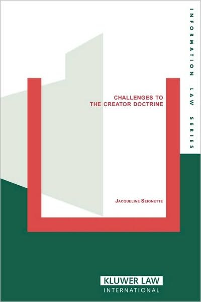 Jacqueline Seignette · Challenges to the Creator Doctrine (Paperback Bog) (1994)