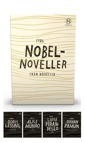 Presentask med fyra Nobelnoveller I - Luigi Pirandello - Kirjat - Novellix - 9789175891767 - tiistai 15. marraskuuta 2016