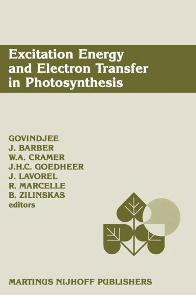 Govindjee · Excitation Energy and Electron Transfer in Photosynthesis: Dedicated to Warren L. Butler (Paperback Book) [Softcover reprint of the original 1st ed. 1987 edition] (2011)