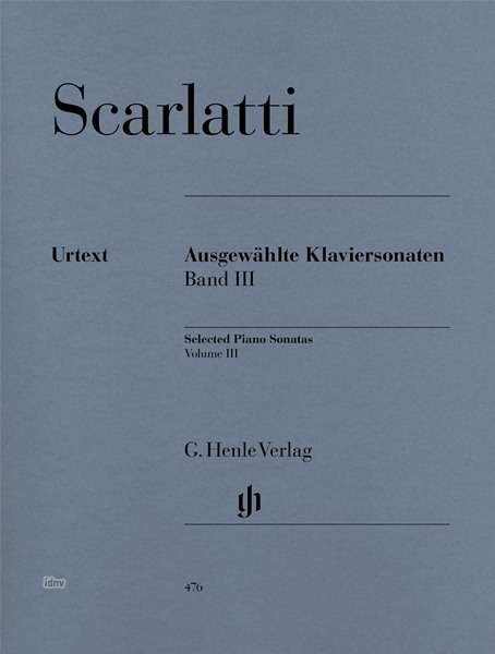 Cover for D. Scarlatti · Ausgew.Klavierson.3.HN476 (Buch) (2018)
