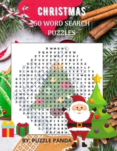 Cover for Kasey Conner · CHRISTMAS 50 Word Search Puzzles (Paperback Book) (2020)