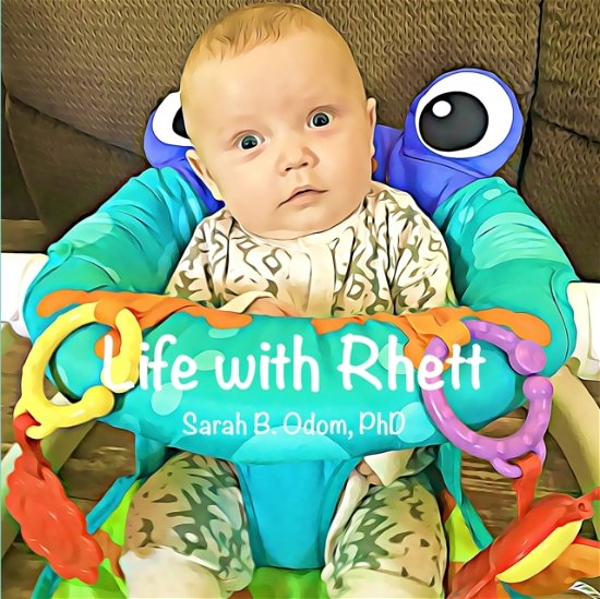 Cover for Odom, Sarah B, PhD · Life with Rhett (Paperback Bog) (2021)