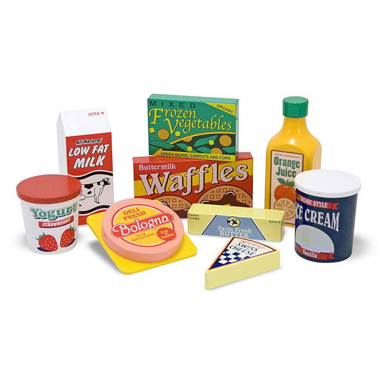 Cover for Melissa And Doug · Wooden Fridge Food (N/A)