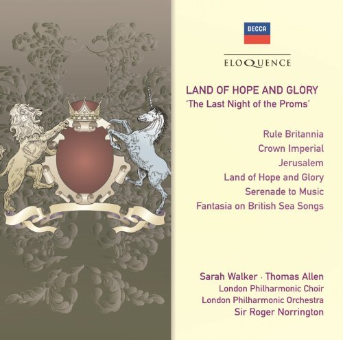 Cover for Norrington / London Phil Orch · Land of Hope &amp; Glory (CD) (2008)