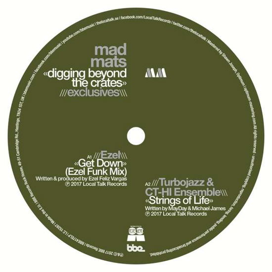 Cover for Mad Mats · Mad Mats Presents Digging Bryond the Crates (LP) (2017)