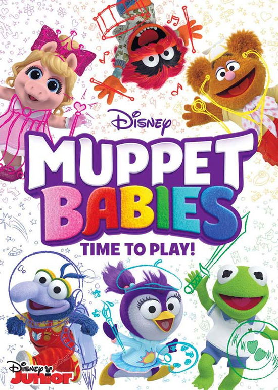 Cover for Muppet Babies: Time to Play (DVD) (2018)