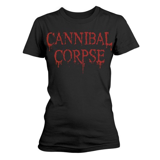Cover for Cannibal Corpse · Dripping Logo (T-shirt) [Black edition] (2017)