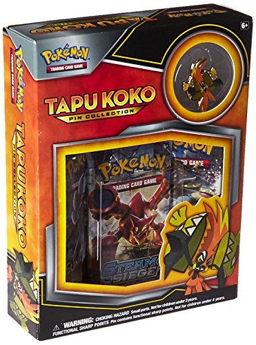 Cover for Pokemon · Pokemon TCG: Tapu Koko pin collection (Cards)