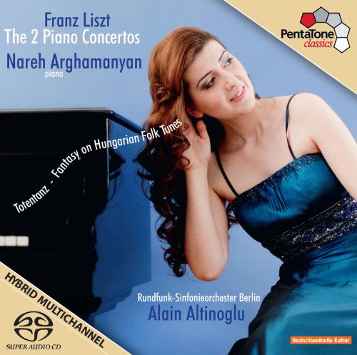 Cover for Arghamanyan / Rundfunkso Berlin · Piano Concertos 1&amp;2 Hungarian Fantasy (CD) (2012)