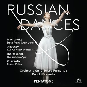 Russian Dances: Tchaikovsky. Scriabin. Shostakovich. Stravinsky - Orchestre De La Suisse Romande / Kazuki Yamada - Música - PENTATONE MUSIC - 0827949055768 - 18 de março de 2016