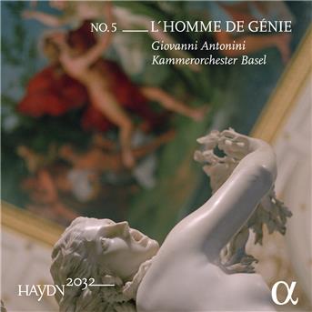 Cover for Antonini, Giovanni / Kammerorchester Basel · Haydn 2032 No.5: L'homme De Genie (CD) (2017)