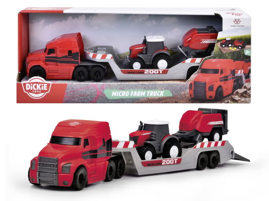 Dickie Massey Ferguson Vrachtwagen met Tractor - Dickie - Merchandise -  - 4006333084768 - 