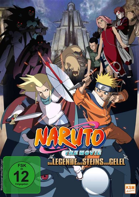 Cover for Naruto - Die Legende Des Steins Von Gelel - The Movie 2 (DVD) (2016)