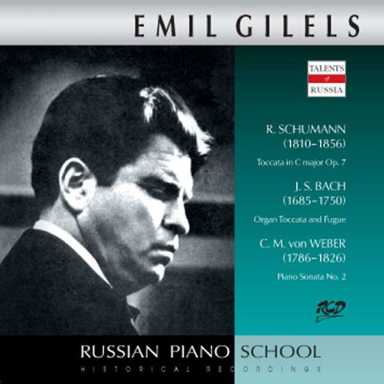 Cover for Schumann Bach Weber · New Release - Gilels Emil (CD)